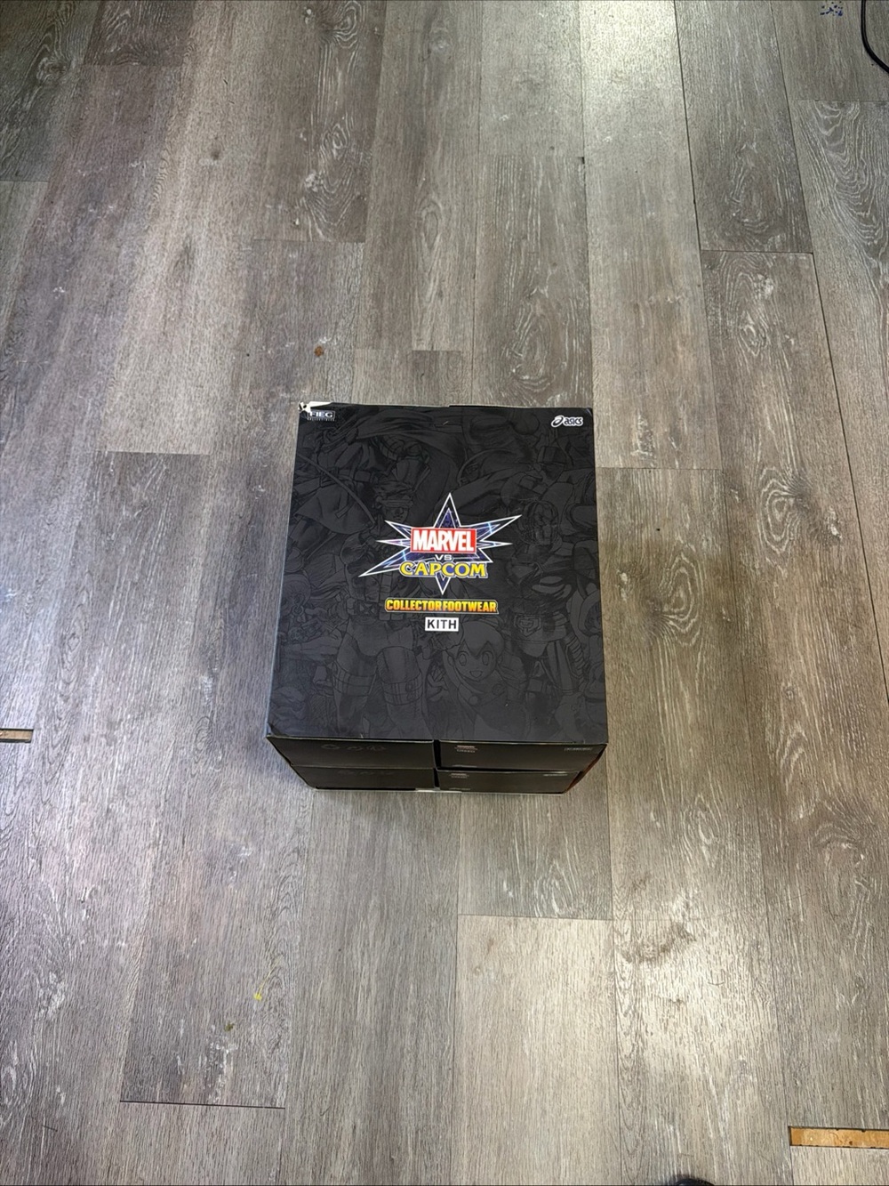 Size 10 Kith Marvel vs Capcom Asics Gel Nimbus 10.1 Iron Man Mega Man W/O Cards
